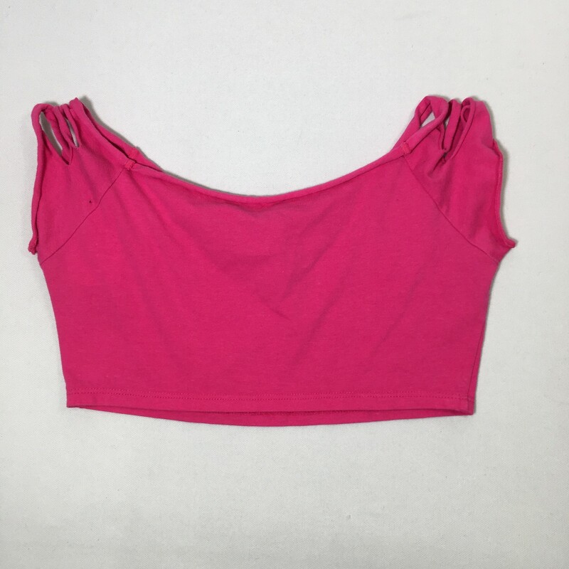 100-520 No Tags, Pink, Size: Small Short pink shirt w/cutouts