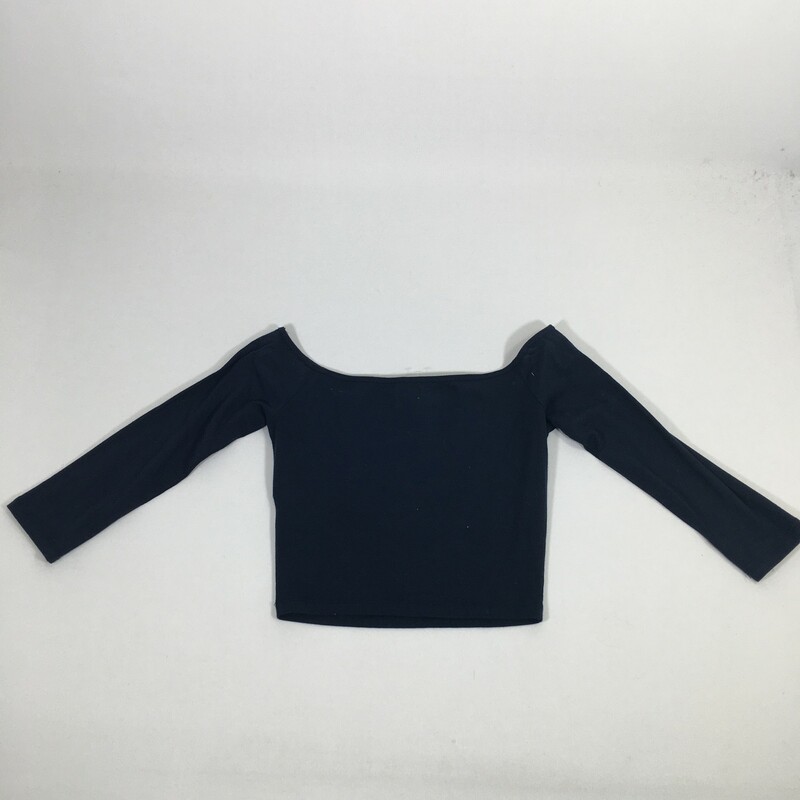 100-527 Hollister, Blue, Size: Small
Blue long sleeve cropped shirt cotton/elastane