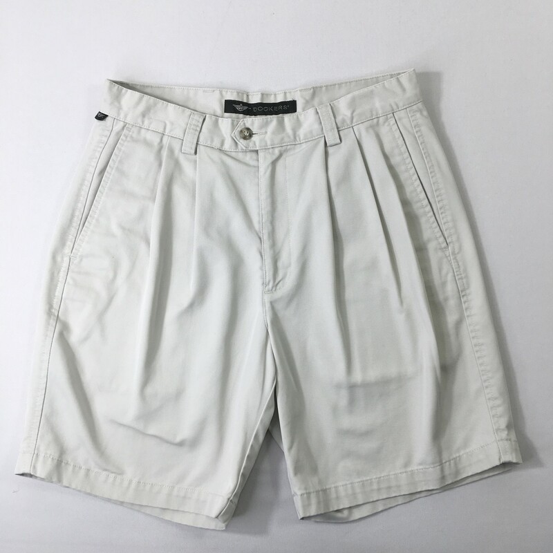 100-781 Dockers, Khaki, Size: 32 Mens cotton twill shorts 100% cotton  Good