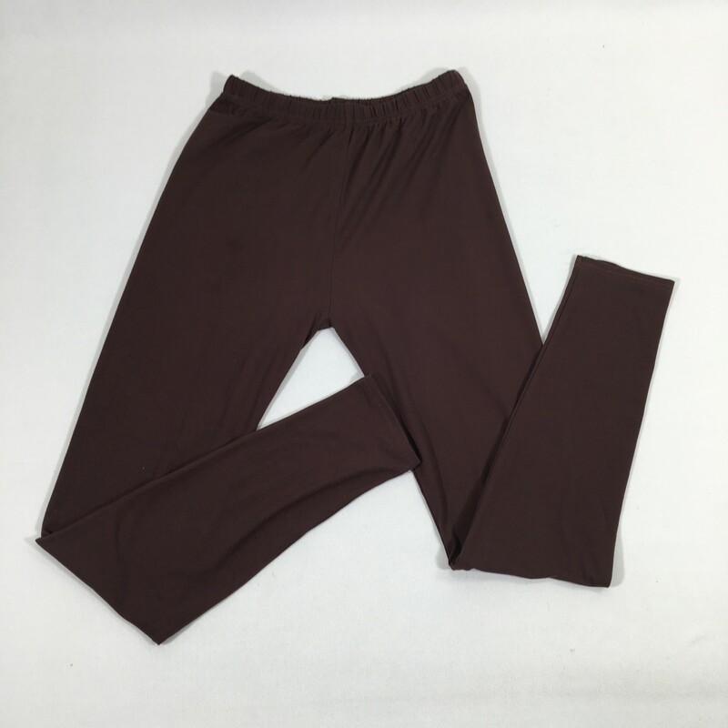 100-848 No Brand, Brown, Size: One Size brown leggings 92% polyester 8% spandex  good