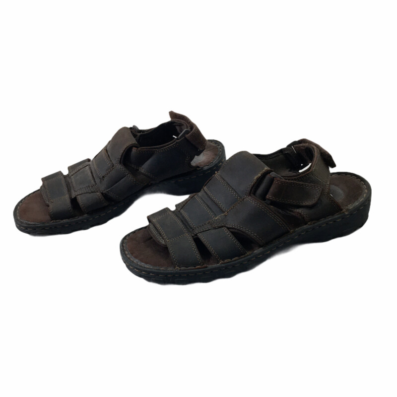 100-924 Sketchers, Brown, Size: 8 mens brown leather sandals n/a  good