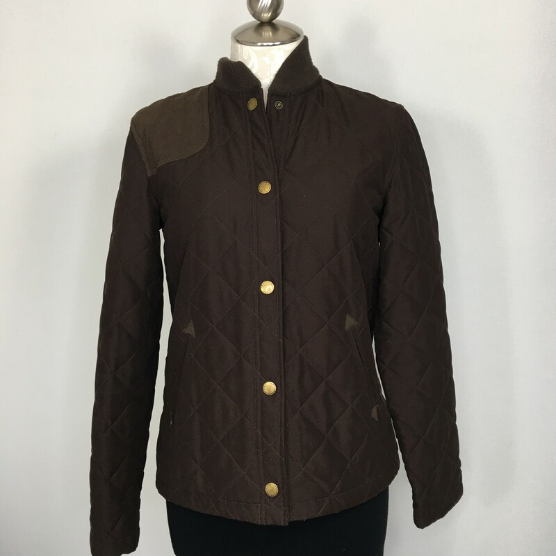 102-054 Ralph Lauren, Brown, Size: S
Brown Thick Jacket -