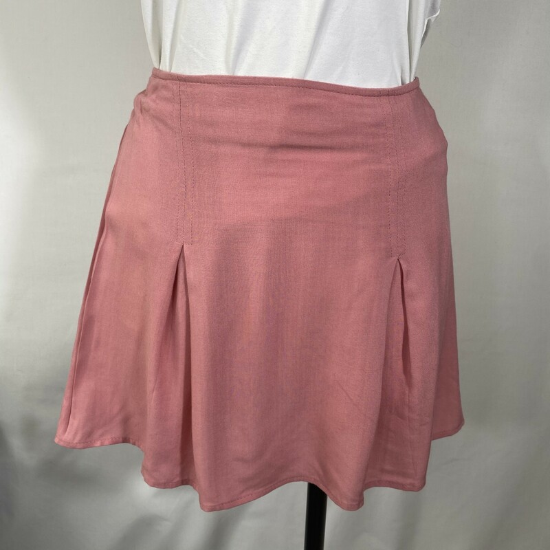 102-238 Kirra, Pink, Size: Small Pink short skirt 100% Rayon