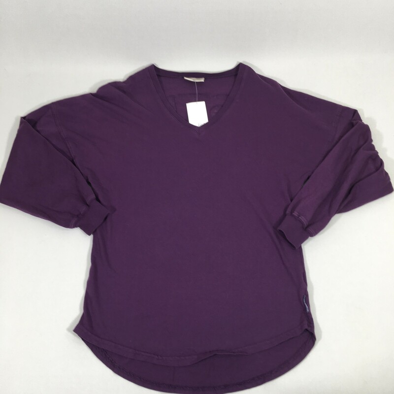 103-063 Spirit, Purple, Size: Xs Purple Long Sleeve Shirt 100% Cotton  Good