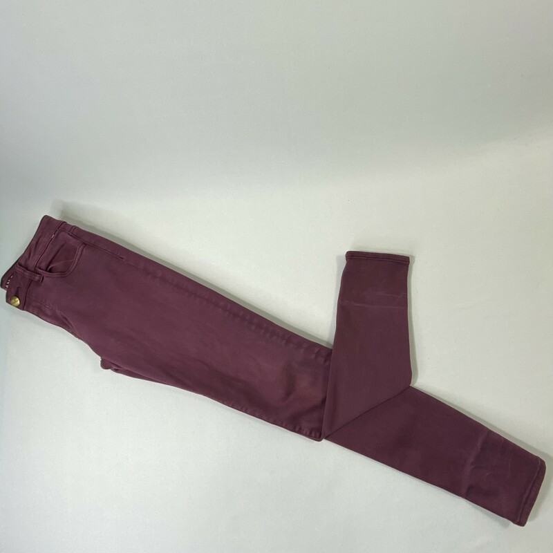 103-161 American Eagle, Maroon, Size: 0 Maroon Skinny Pants x  Good