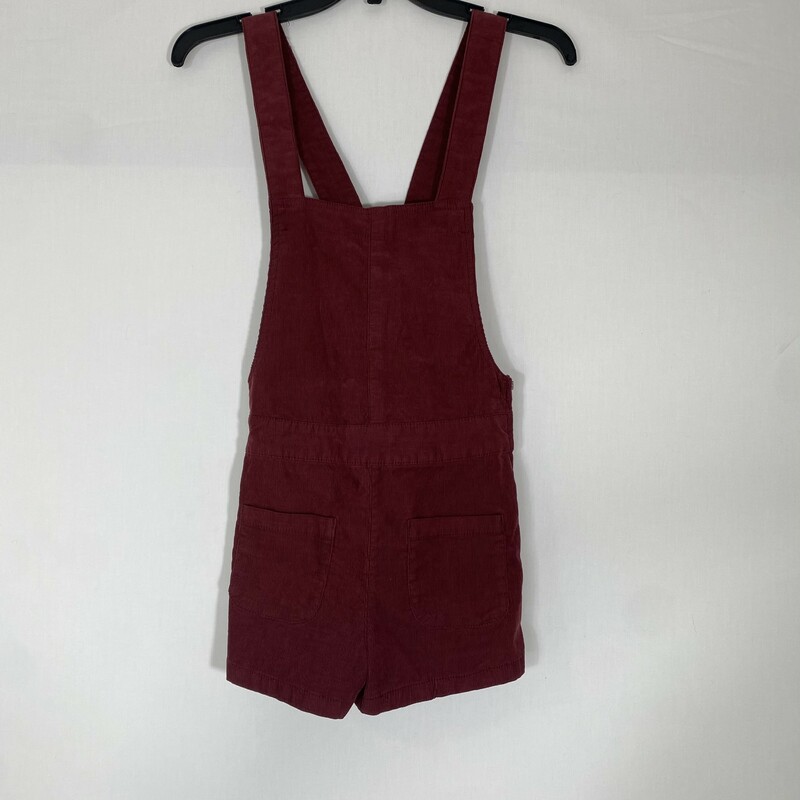 103-168 Divided, Maroon, Size: 2 Corduroy Maroon Overalls 98% Cotton 2% Elastane  Good