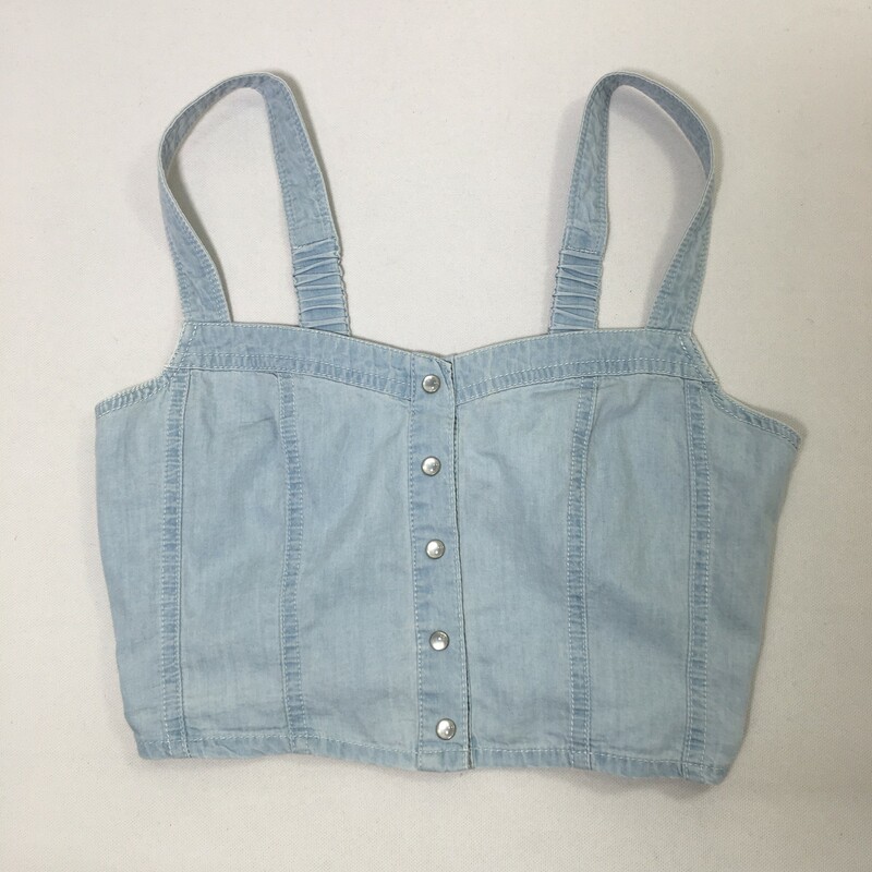 103-176a Forever21, Blue, Size: Small Denim crop top