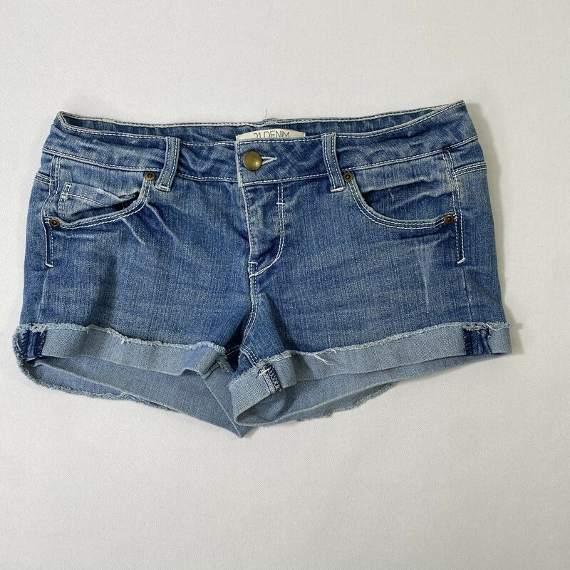 103-179a 21 Denim, Blue, Size: 26
denim shorts cotton/polyester  good
