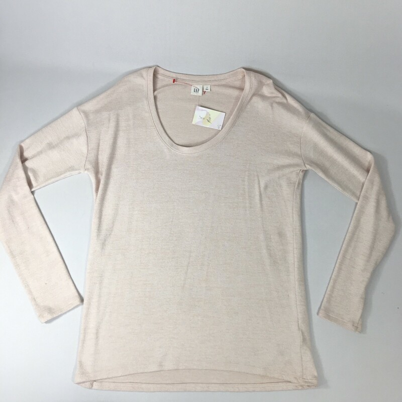 107-001 Gap, Pink, Size: Small Long Sleeve 48%Polyester 48% Rayon 4% Spandex