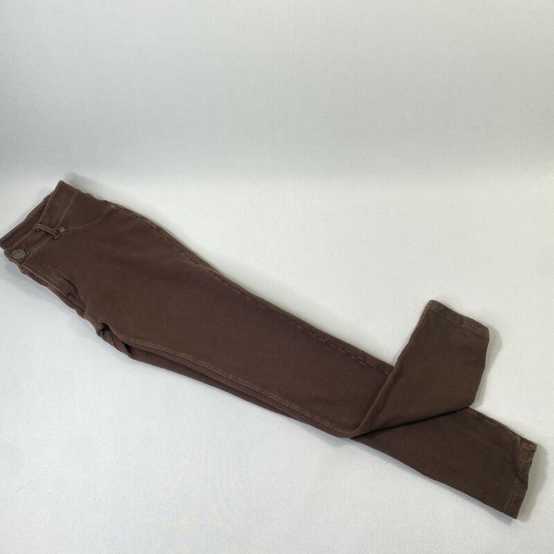 110-159 Like An Angel, Brown, Size: Medium brown stretch pants 90% cotton 10% spandex  good