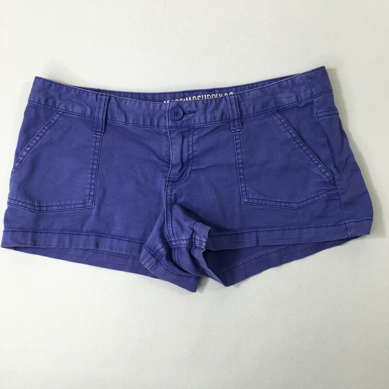 120-241 Mossimio Supply C, Purple, Size: 6 Purple shorts cotton/spandex