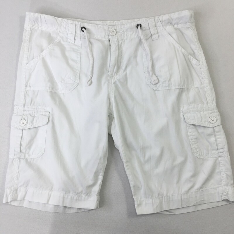 125-119 Arizona Jean Co., White, Size: 14.5 Plus white long bermuda shorts 100% cotton  good