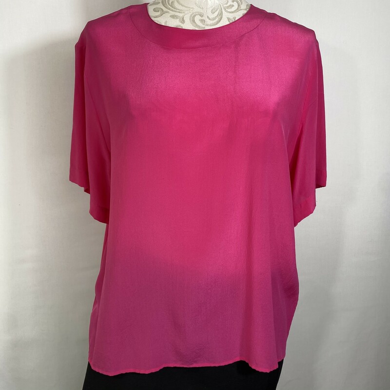 126-019 Anna And Frank, Pink, Size: Small short sleeve flowy pink shirt no tag  good