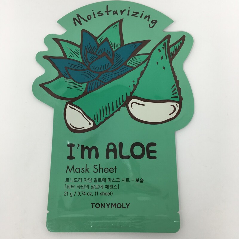 Aloe Sheet Face Mask, None, Size: None