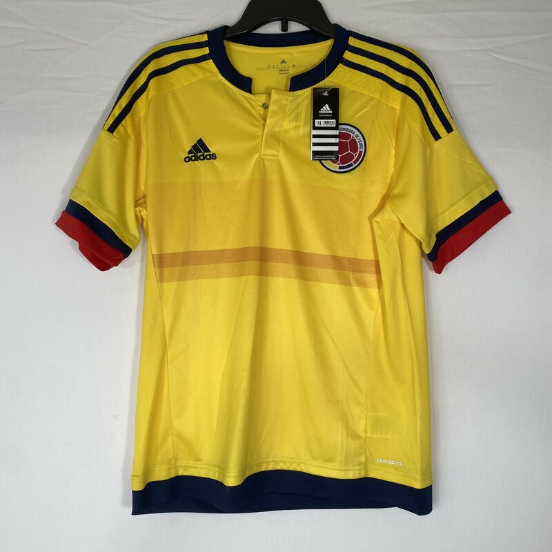 Adidas Colombia Soccer Je, Yellow, Size: Medium New with tags