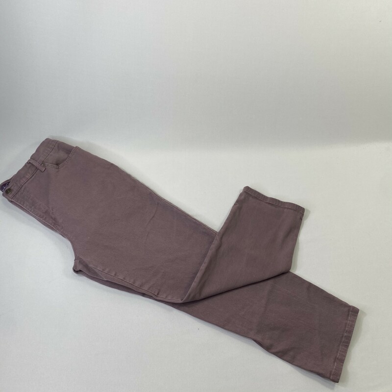 Gloria Vanderbilt Petite, Mauve, Size: 16 98% cotton 2% elastane