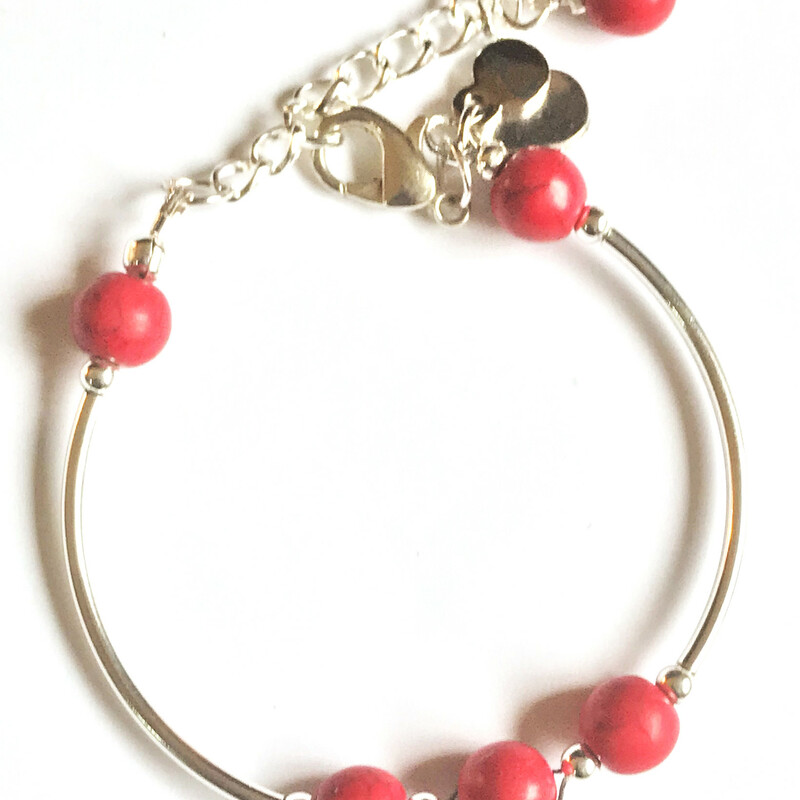 Mimi Br0019-mr 6.5, Marble R, Size: Bracelet
8&6mm. Swarovski Pearls-Silver Plated Accessories