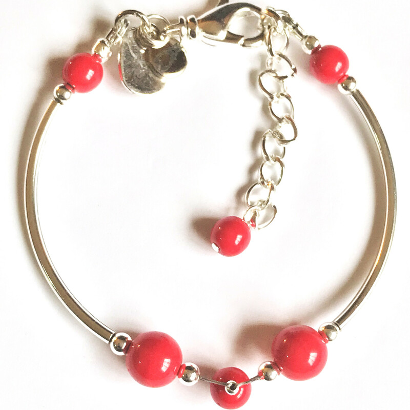 Mimi Br0019-or 6.5, Opaque R, Size: Bracelet
8&6mm. Swarovski Pearls-Silver Plated Accessories