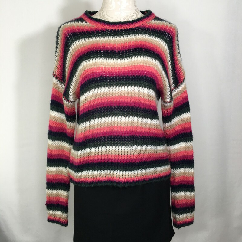 Forever 21 Knitted Stripe, Multi, Size: Small