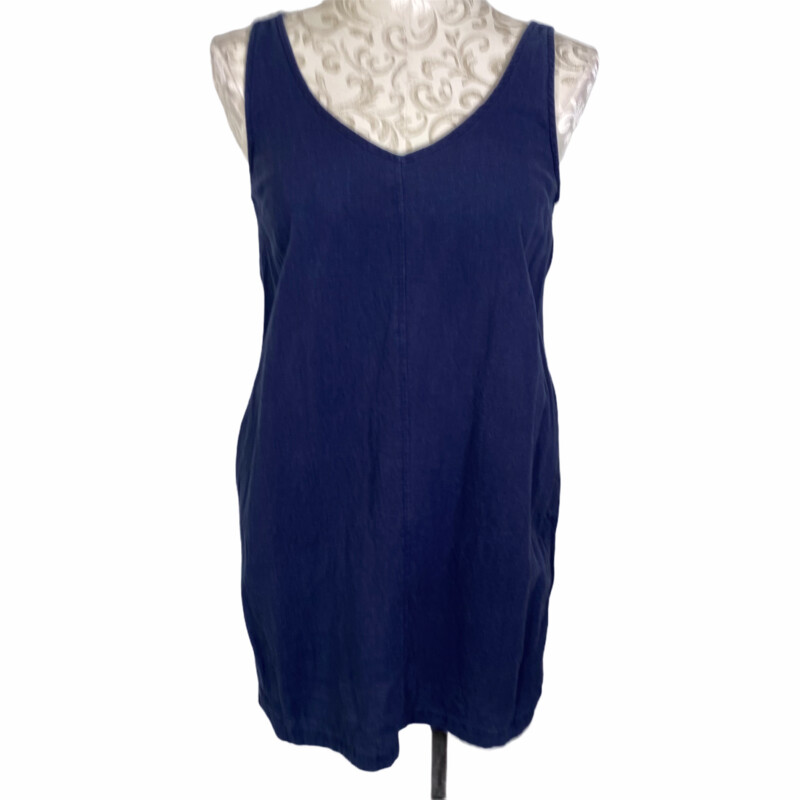 100-014 Old Navy Dress, Blue, Size: XS
