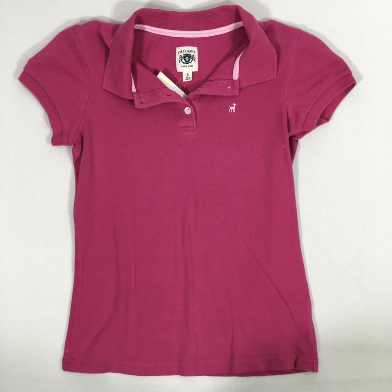102-232 Old Navy Polo, Pink, Size: Small