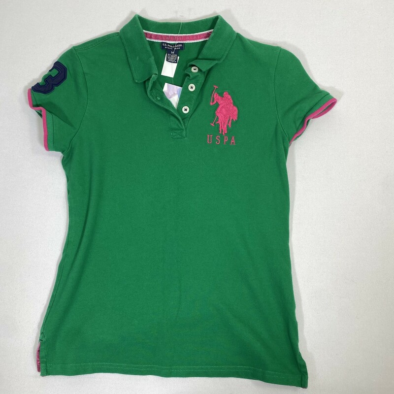 110-027 Polo With Pink Lo