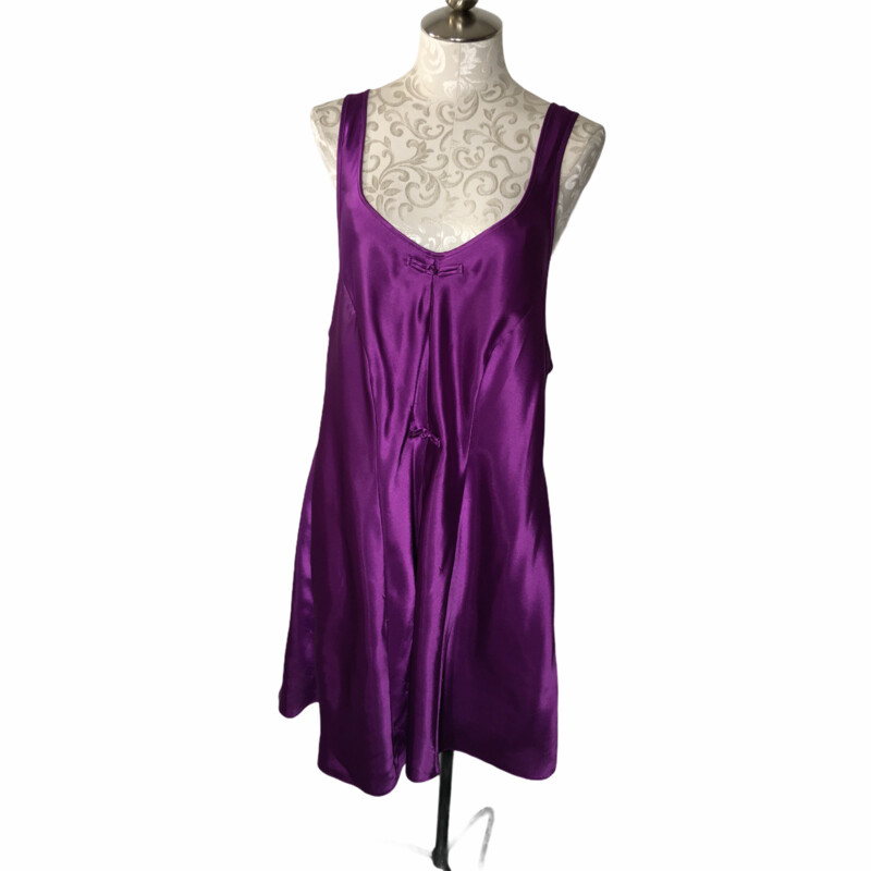 Gloria Vanderbilt Silk Sl, Purple, Size: 18