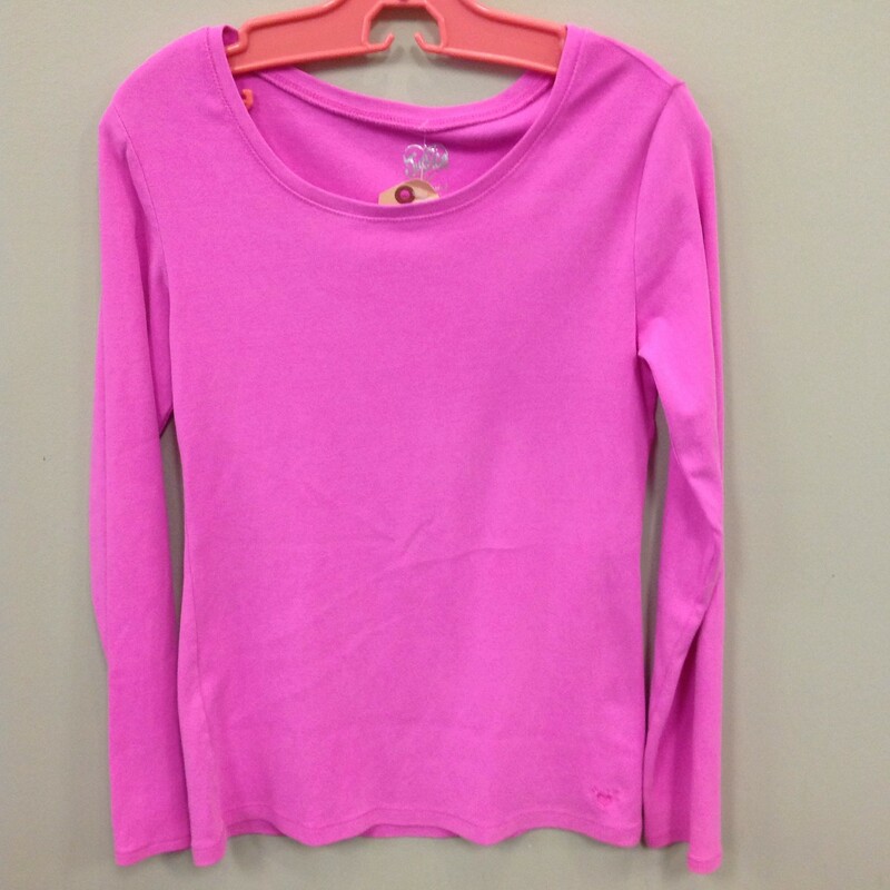 Justice Long Sleeve Top, Pink, Size: 16