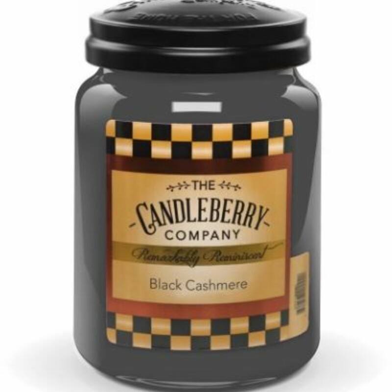 Black Cashmere Candle
Black Size: 26oz/120hr
Candleberry
