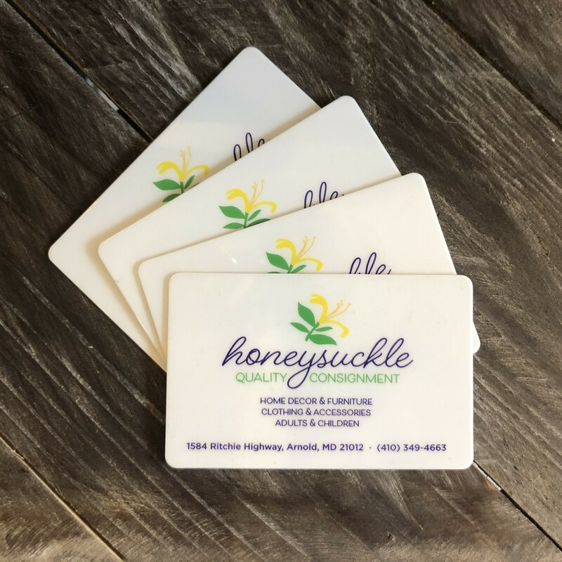 $10 Honeysuckle Gift Card
