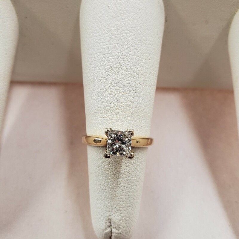 1.01ct H/SI Princess Cut Diamond Ring
Size 7.5

Can be sized up or down for an additional fee
Pictures do not do the jewelry justice.
Photo ID required for pick up of online purchases. We will not ship jewelry purchases.


All jewelry has been checked by a Certified Gemological Institute of America (GIA) Accredited Jewelry Professional (AJP) and/or appraised by a certified local jeweler.