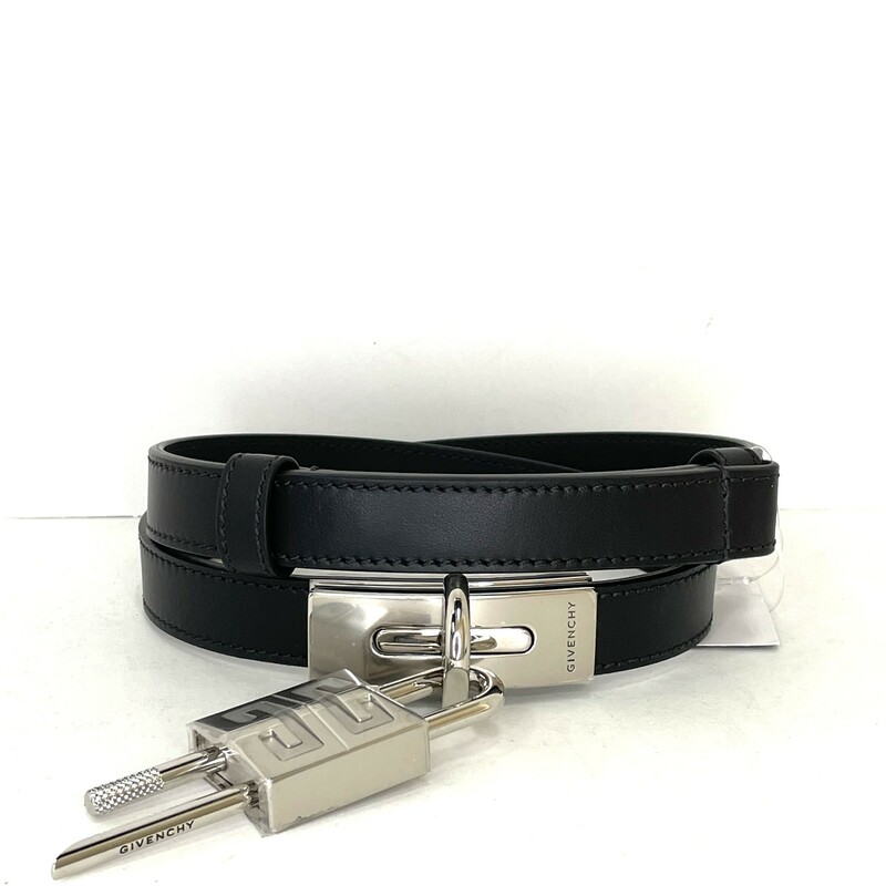 Givenchy Padlock Belt, Size 75, $399.99