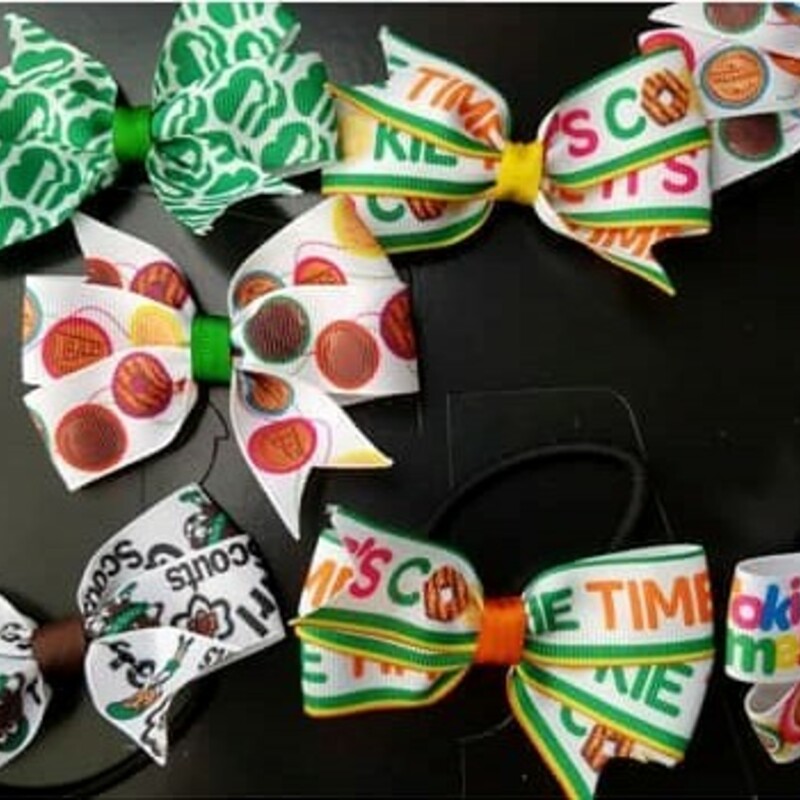 Girl Scout Bow Clips