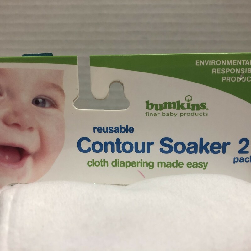 Contour Soaker Bumkins, White, Size: Infant<br />
New!