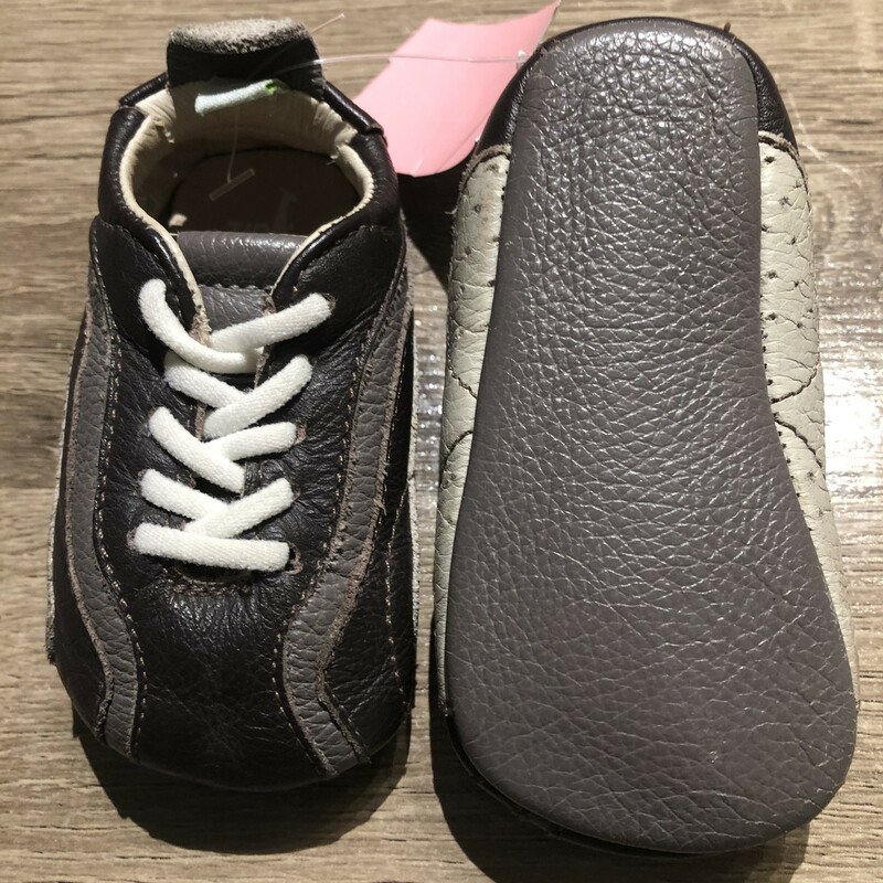 Tip Toey Joey Infant Shoe, Brown, Size: 3-6M