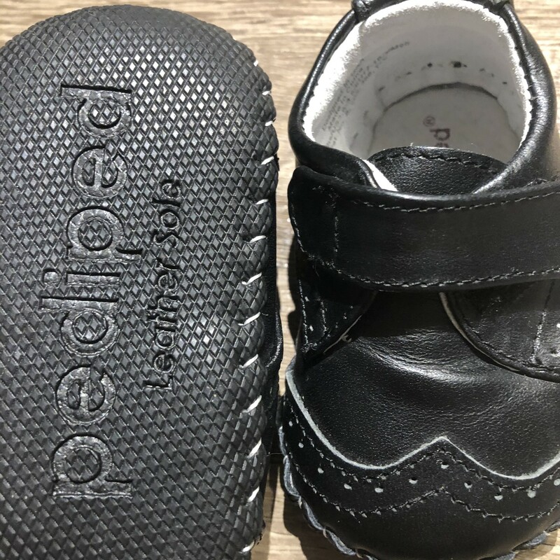 Pediped Shoes, Black, Size: 0-6M