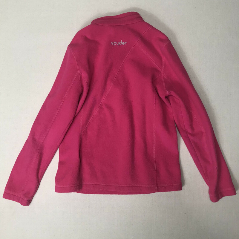 Spyder Fleece Sweater, Pink, Size: 10-12Y