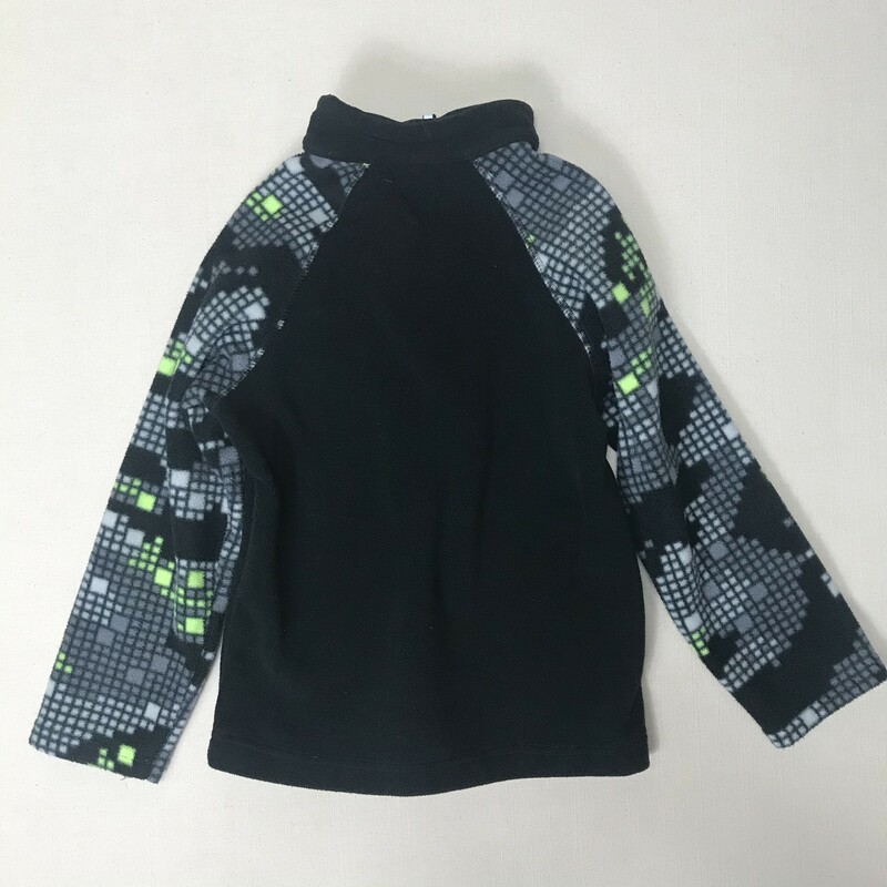 Gerry Fleece Sweater, Black, Size: 5-6Y