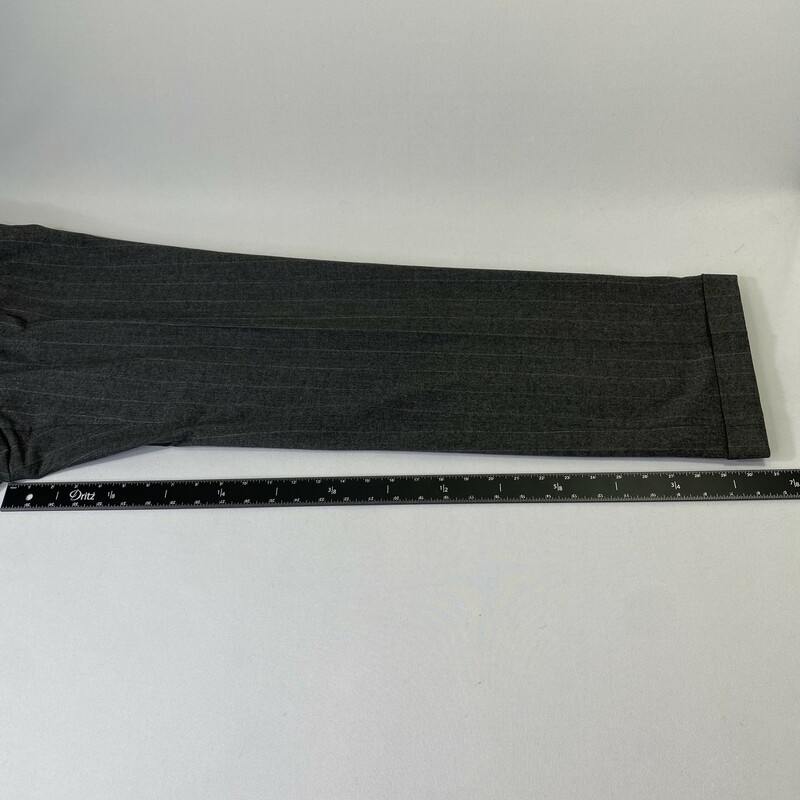 Barneys New York Suit Pan, Gray, Size: Large light gray striped