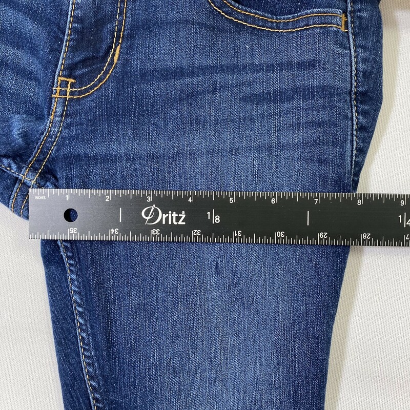 Hollister Dark Wash Skinn, Blue, Size: 1S waist 25 length 29