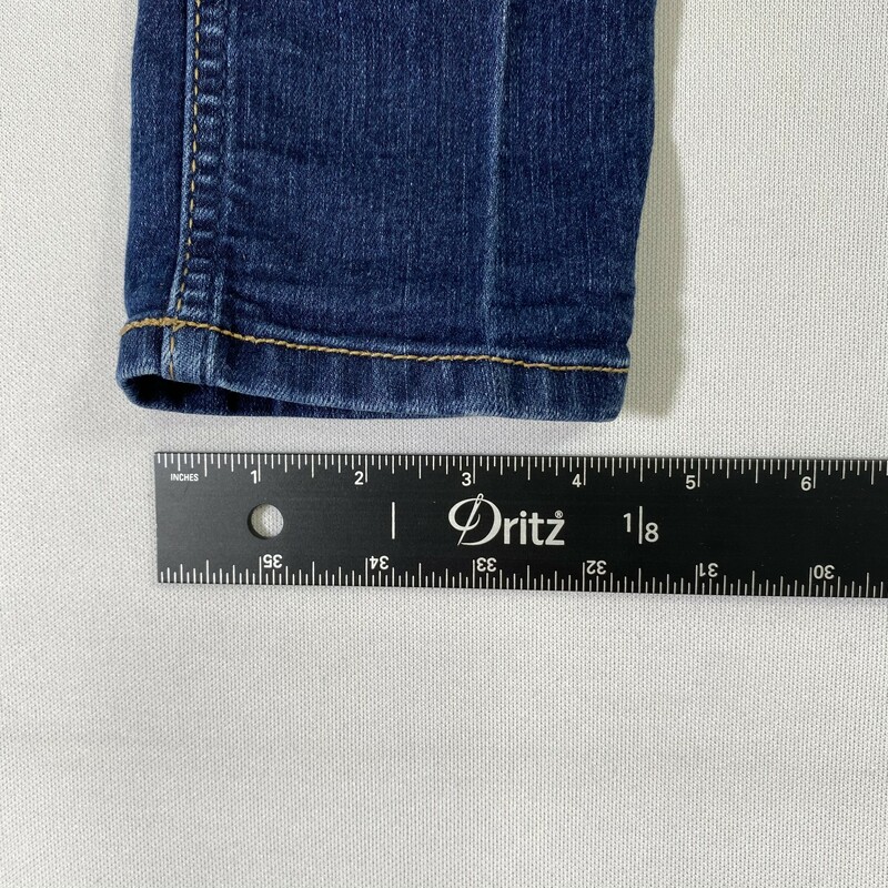 Hollister Dark Wash Skinn, Blue, Size: 1S waist 25 length 29