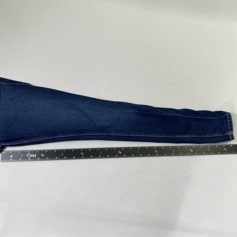 Hollister Dark Wash Skinn, Blue, Size: 1S waist 25 length 29