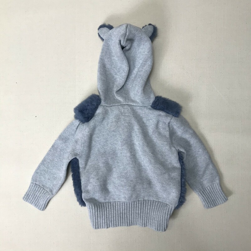Gap Cardigan Sweater, Grey, Size: 3Y