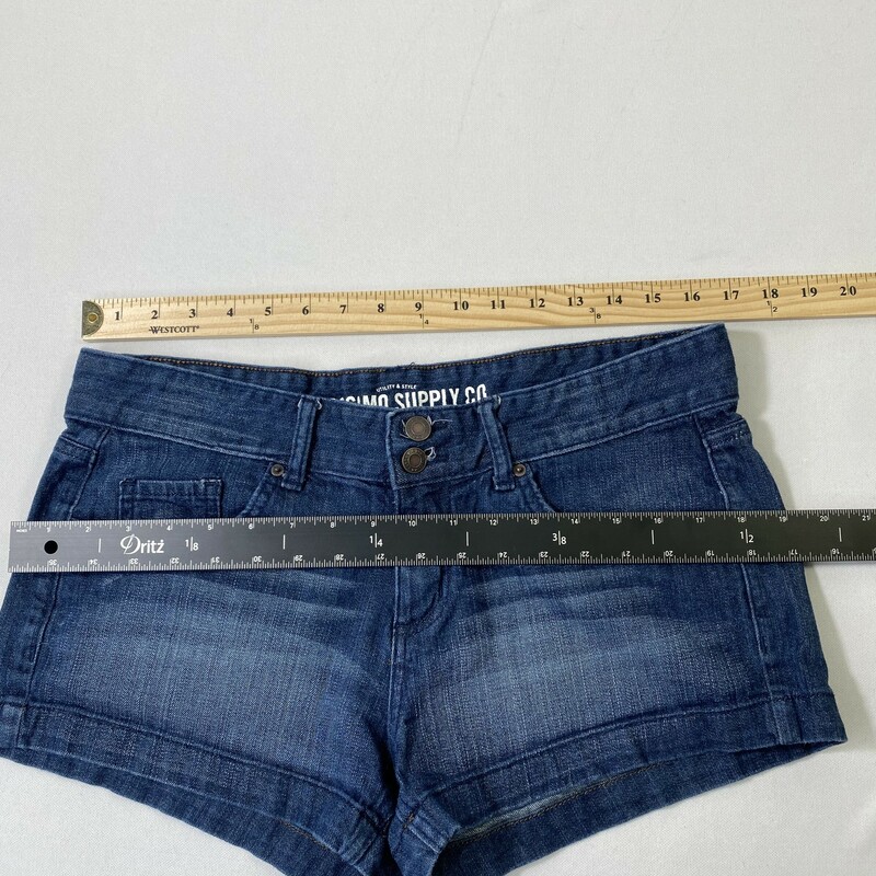 100-181 Mossimo, Denim, Size: 6 blue denim shorts x  good