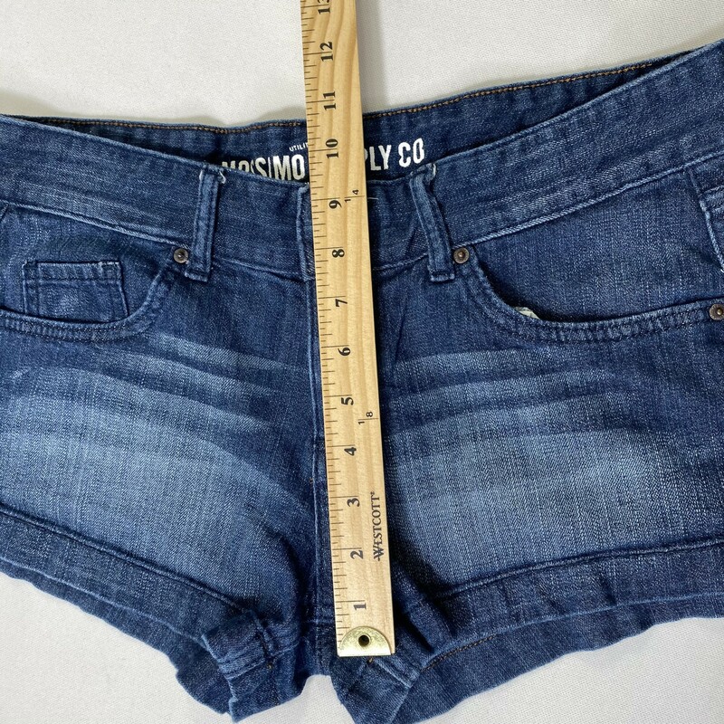100-181 Mossimo, Denim, Size: 6 blue denim shorts x  good