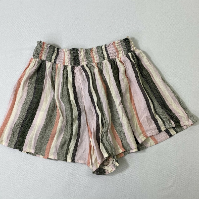 103-180a Out From Under, Multi St, Size: Xs<br />
100% rayon multi colored striped flowy shorts