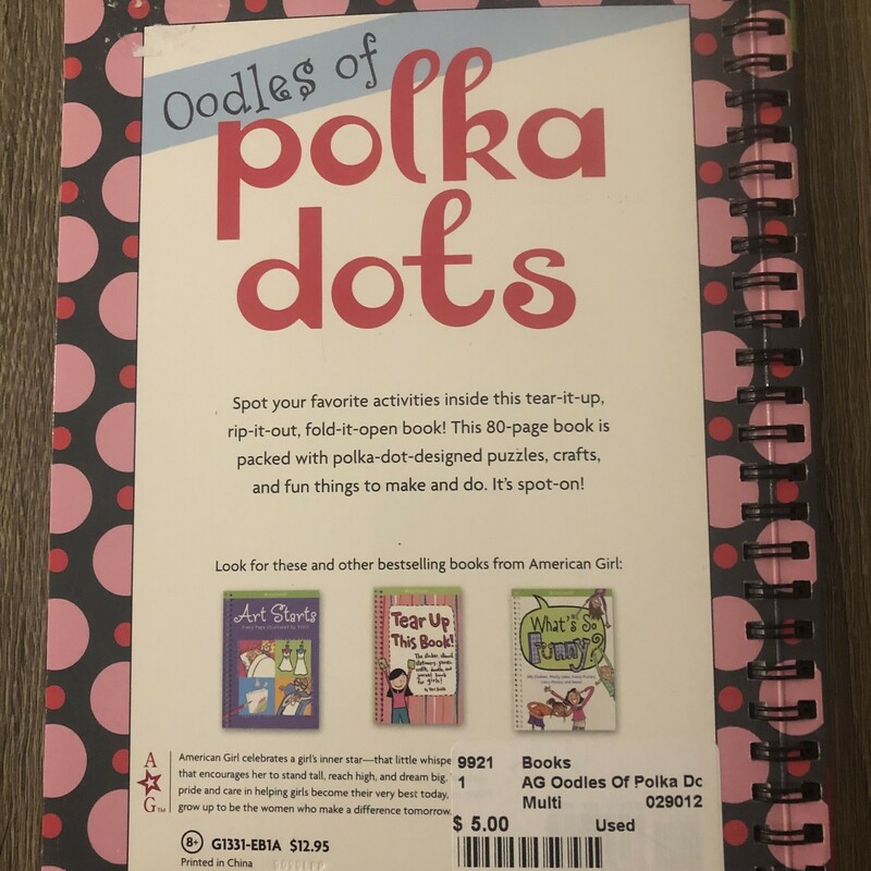 AG Oodles Of Polka Dots, Multi, Size: Used