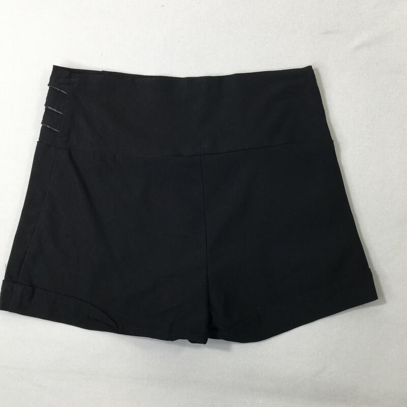 120-240 Contenta, Black, Size: Small Black shorts rayon/nylon/polyester/spandex