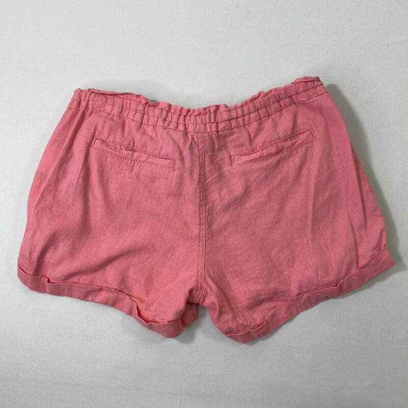 120-224 Old Navy, Pink, Size: 6 Pink shorts linen/rayon/viscose