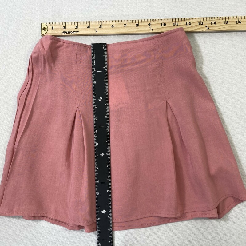 102-238 Kirra, Pink, Size: Small Pink short skirt 100% Rayon